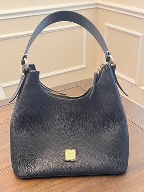 Dooney & Bourke Textured Pebble Grain Leather Hobo Bag